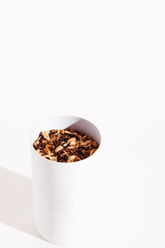 White tea container