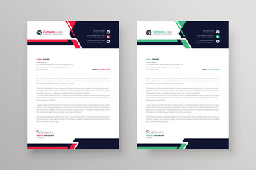 Professional business letterhead corporate identity stylish company invoice and cover design a4 size 