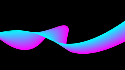 Abstract wave background with modern colors 