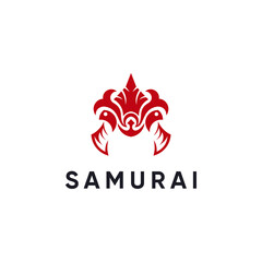 Samurai Head Logo Design Inspiration