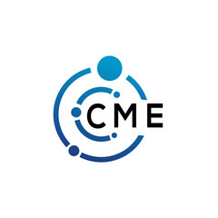 CME letter logo design on  white background. CME creative initials letter logo concept. CME letter design.