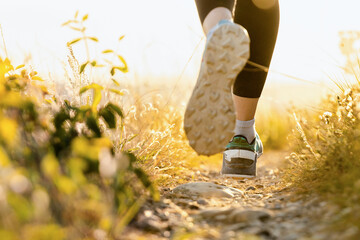 Pair Of Shoes Running