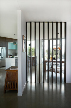 Entrance hall in luxury villa