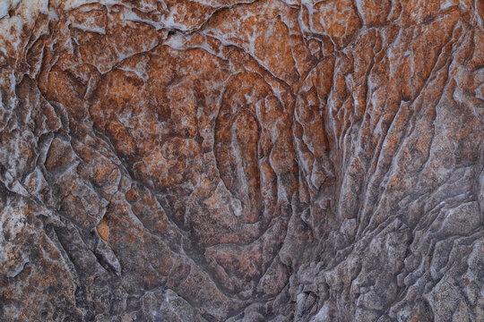 Abstract Red Cave Wall Texture
