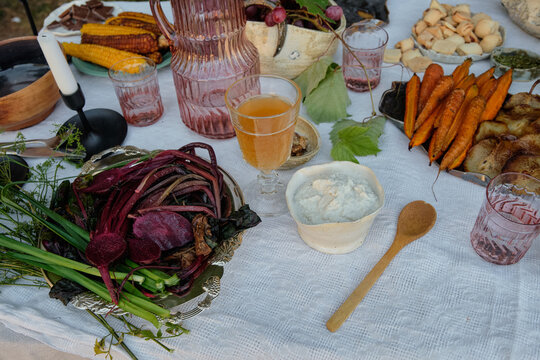 Outdoor Dinner Gathering