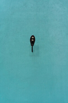Led lamp on wall