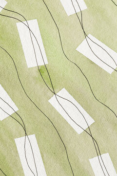 Green abstract pattern