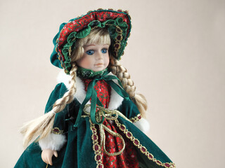 Vintage porcelain doll