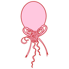 Pink Rose Balloon
