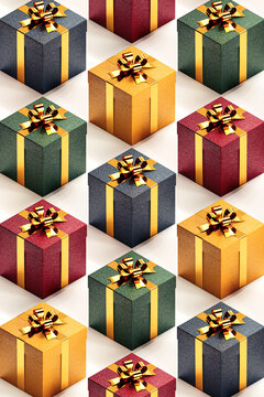 Boxes Pattern Design