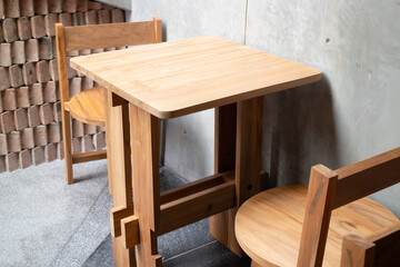 Modern interior of coffee shop