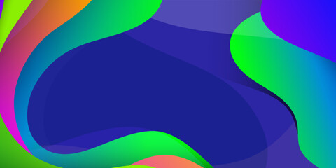 abstract green blue purple background with lines for ads, banner.