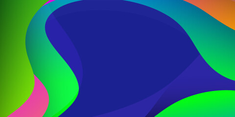 abstract green blue purple background with lines for ads, banner.