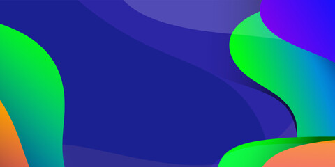 abstract green blue purple background with lines for ads, banner.