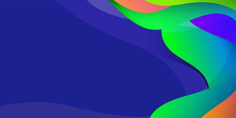abstract green blue purple background with lines for ads, banner.