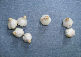 yellow lemon on linen cloth