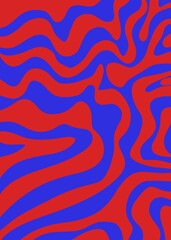 Swirl Retro Abstract Background 