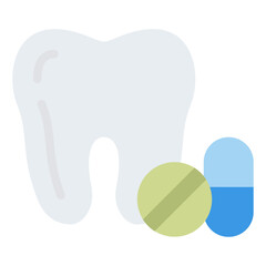 treatment medicine teeth dental icon