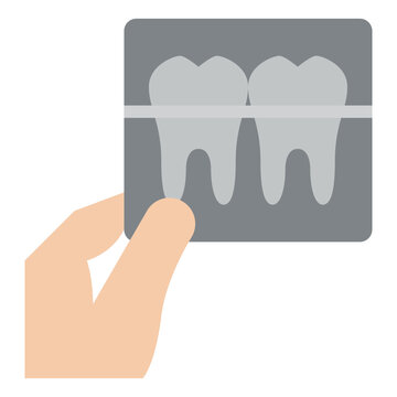 xray tooth dental healthcare icon