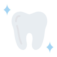 clean teeth cleaning dental healthcare icon