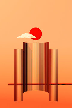 Lines and circle