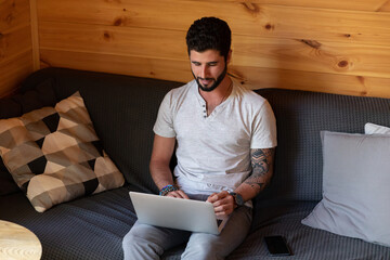 Man Concentrated On His Work