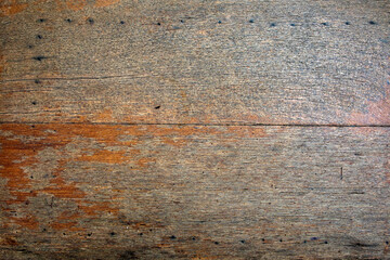 Brown wood texture. Abstract background, empty template. Vintage