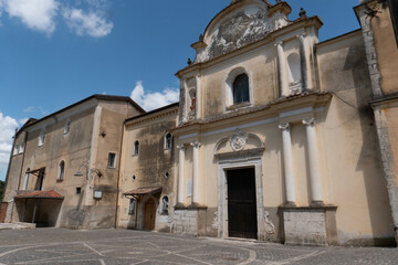 Pietravairano, a medieval village in the province of Caserta, Italy.