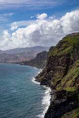 Fototapeta na wymiar Madeira island in autumn 