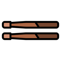 drumstick instrument musical music icon