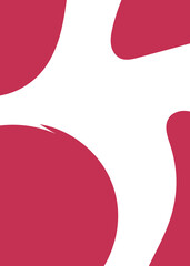 Pink Abstract Shapes Backdrop