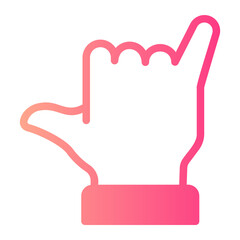 call me gradient icon
