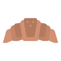 croissant sweet food bakery icon