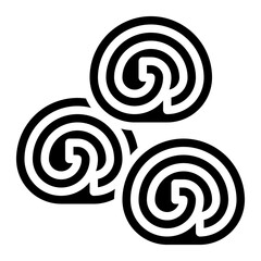 pastry breakfast sweets bakery icon