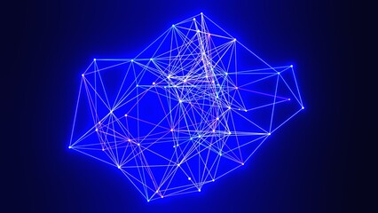 Verknüfpung, Links, Verbindungen, Plexuseffekt, System, Kontakt, Internet, FTTH, Daten, Sicherheit, leuchten