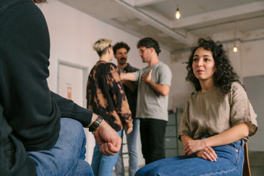Body Language During Group Counseling Session