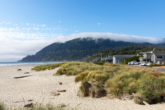 Manzanita Oregon cloud on mountain Northwest nature landscape