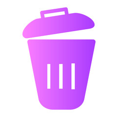 trush gradient icon