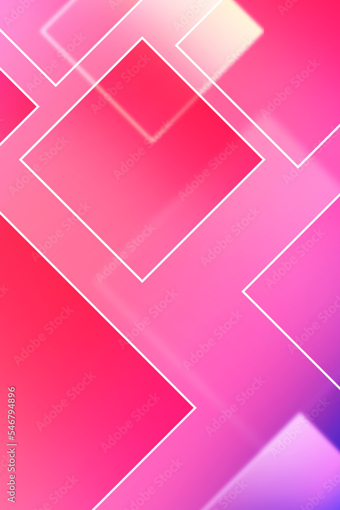 Aufkleber abstract vertical wallpaper design in colorful gradients with glowing and blur shapes. modern backgr