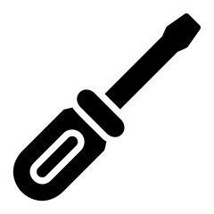 screwdriver glyph icon