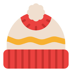 beanie cloth hat winter icon