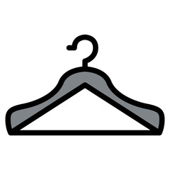 hanger sewing fashion cloth icon