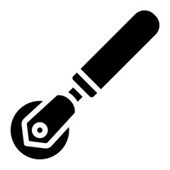 seam roller sewing tailoring fabric icon