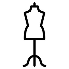 tailor dummy fashion sewing tailoring icon