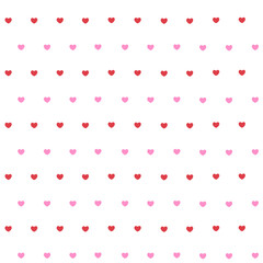 Heart Shape Pattern for Valentine's Day Decoration