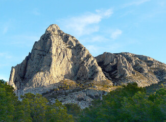 Puig Camapana Brecha. Montañas. Rutas de Alicante.
