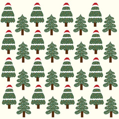 Christmas tree pattern