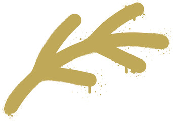 Pine leaf spray paint