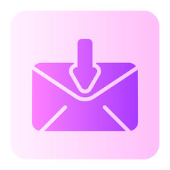 inbox gradient icon