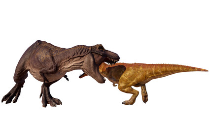 tyrannosaurus-rex vs Ceratosaurus PNG
